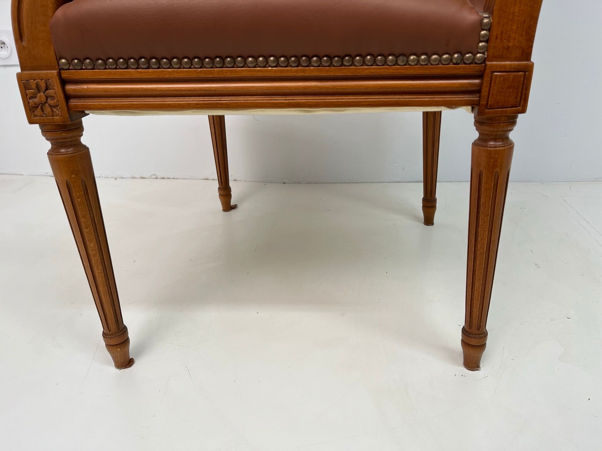 Pair armchairs style Empire