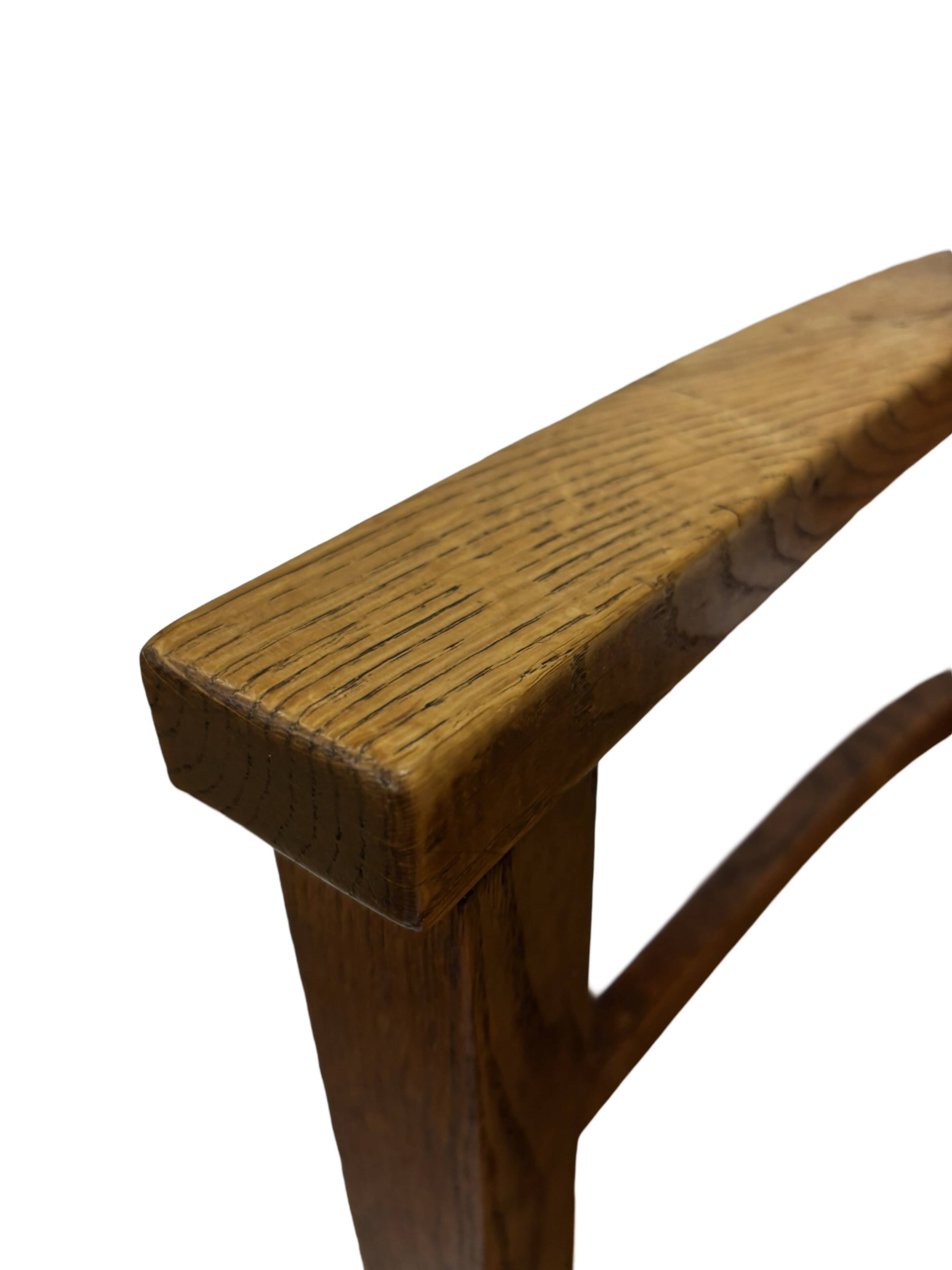Art Deco chair minimalist oak wicker minimalist design