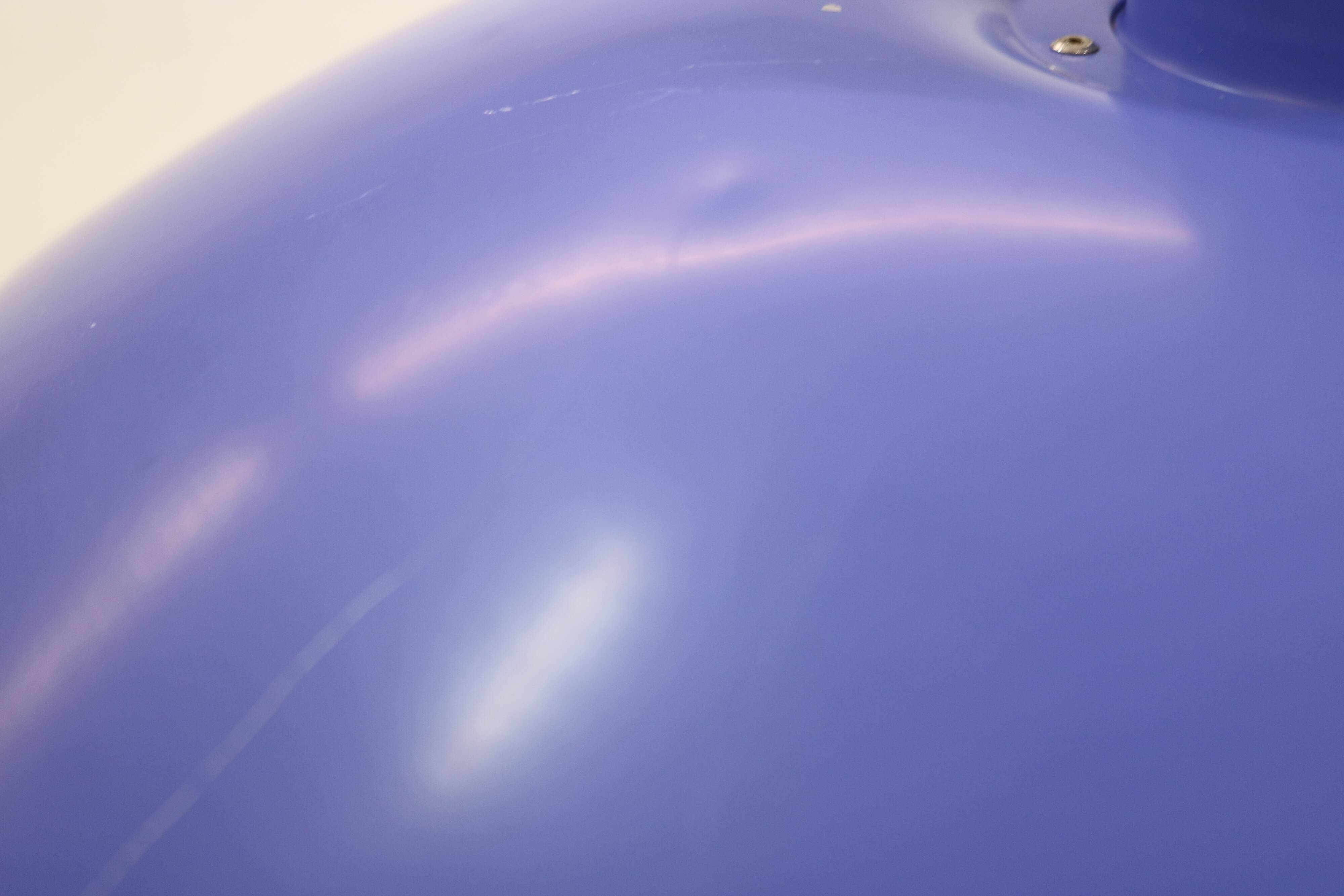 Blue Louis Poulsen PH 4/3 Pendant Lamp: 1970s Scandinavian Design