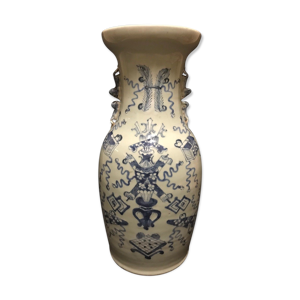 vase en porcelaine bleu - rare