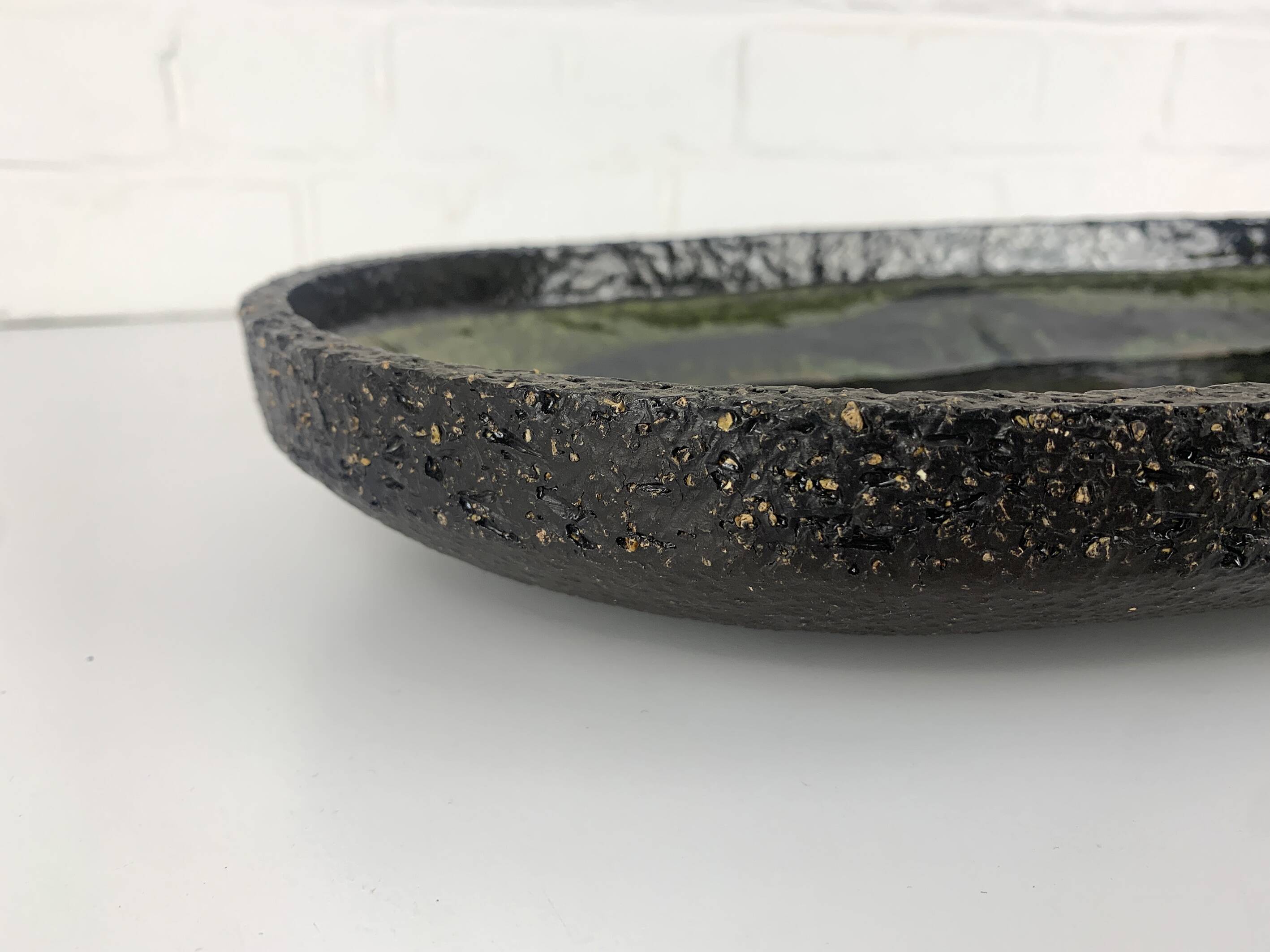 Large Mid-Century Scandinavian Dish by Thomas Toft, Denmark
