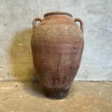 Ancient terracotta jar amphora