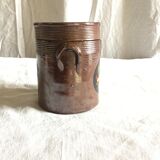 Sandstone mustard pot