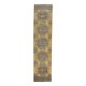 1980s Vintage Turkish Hand-Knotted Floral Runner 77x327