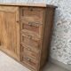 Renovated oak notary's office furniture.