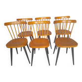 Six vintage chairs
