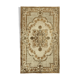 Hand-knotted vintage oriental 1980s 174 x 292 cm brown rug