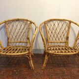 Vintage rattan chairs