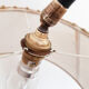 Tripod shelf lamp vintage 50s