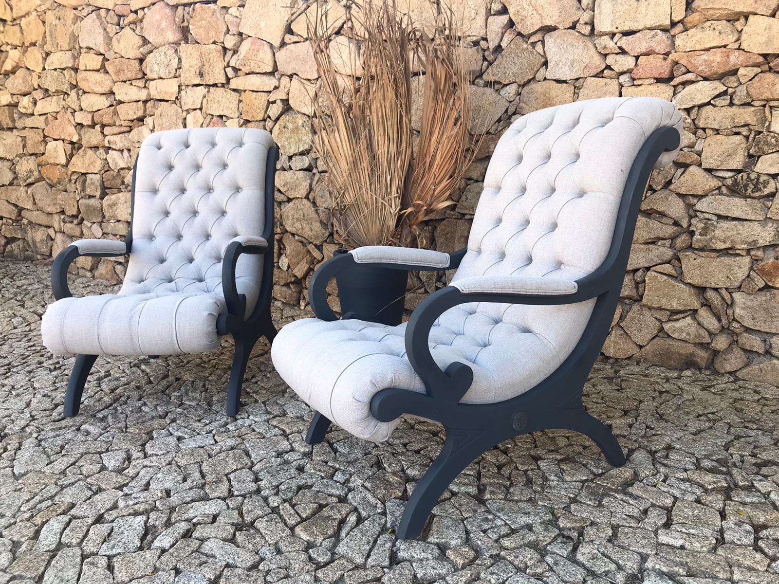 Victoria Chesterfields armchairs