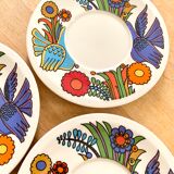 Set of 3 Acapulco saucers from Villeroy and Boch