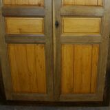 Paire de porte en bois du 18 eme siecle