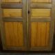 Paire de porte en bois du 18 eme siecle