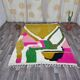 Traditional pure natural wool Berber rug size 100 x 200 cm