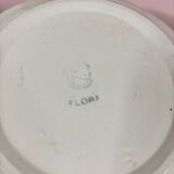 New Givors earthenware soup tureen Flora model