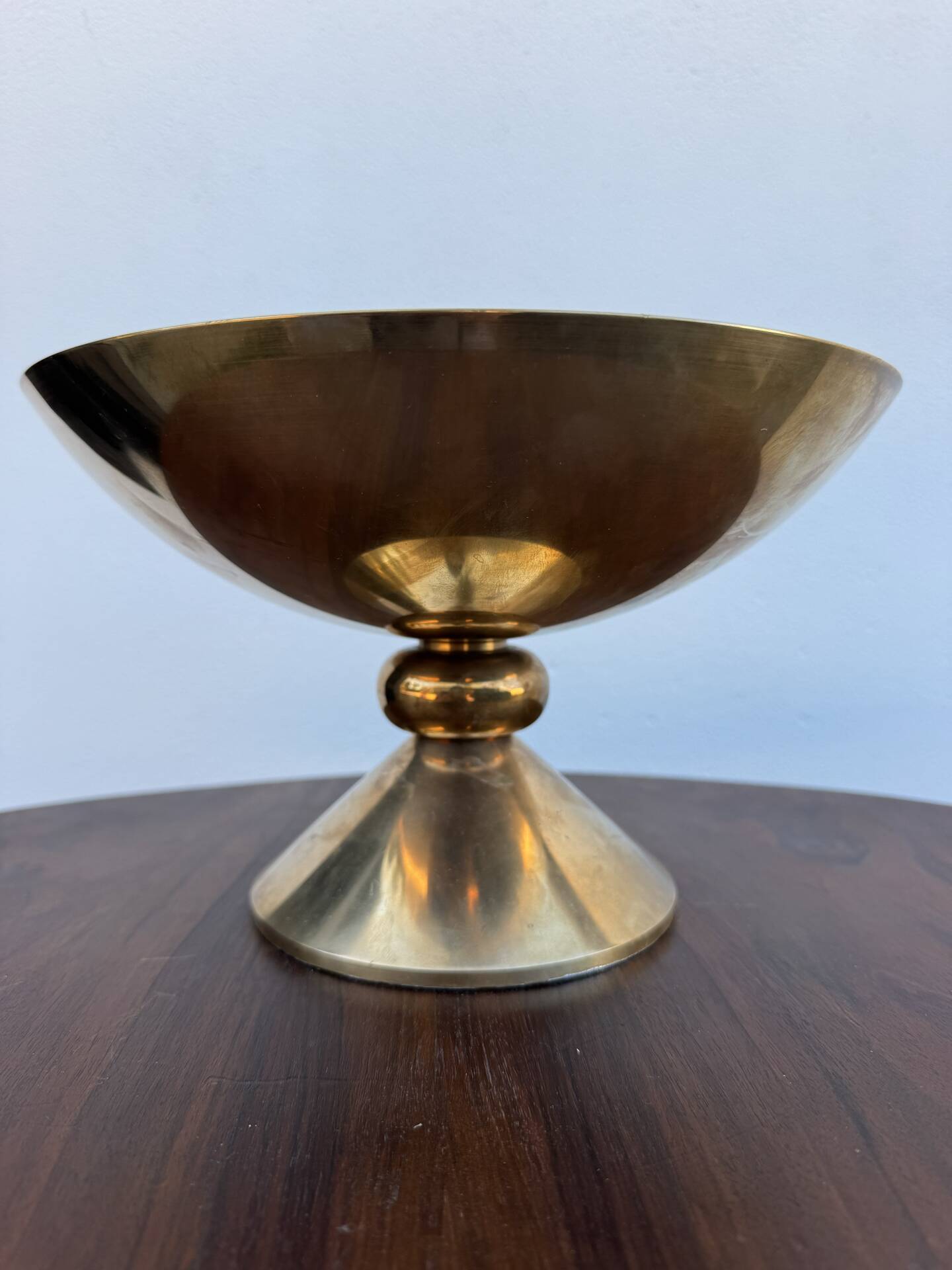 Lampe à poser halogène bronze massif années 80