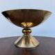 Lampe à poser halogène bronze massif années 80