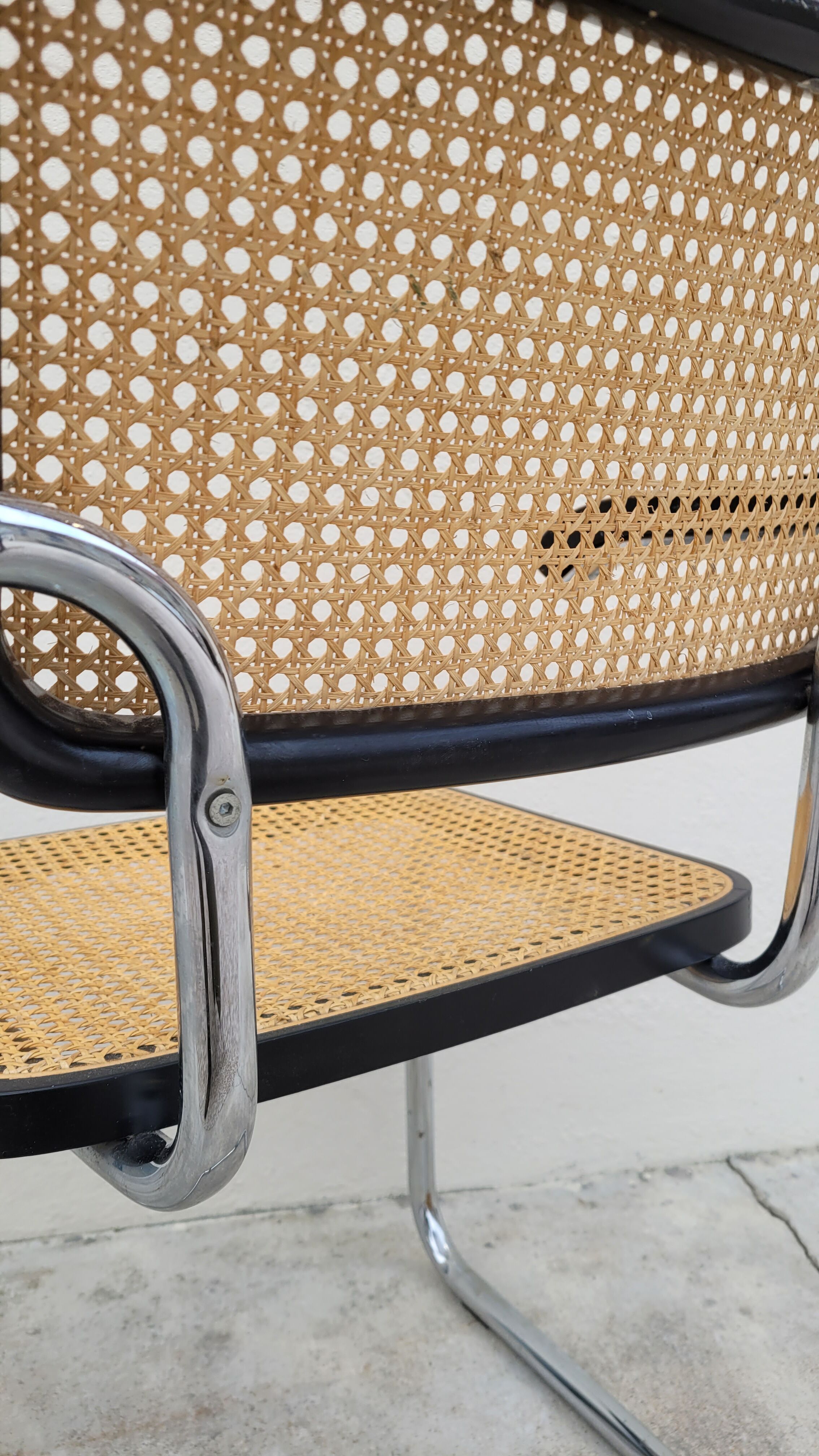 Fauteuil Marcel breuer modèle b64 cesca italy