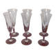 St louis "Cerdagne" model champagne flutes