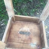 Wooden workshop stool