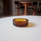 Amber vintage Italian ashtray