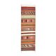 Vintage Turkish Oushak Handmade Wool Cotton Orange Runner Rug 97x315