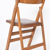 Set of 6 vintage folding chairs
