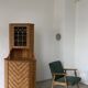 Henning Kjaernulf oak scalloped lounge chair | Denmark | 1950s