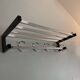 1970 wall-mounted coat rack