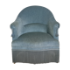 Fauteuil crapaud velours