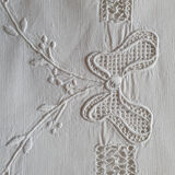 Ancient drapery embroidered with Venice days