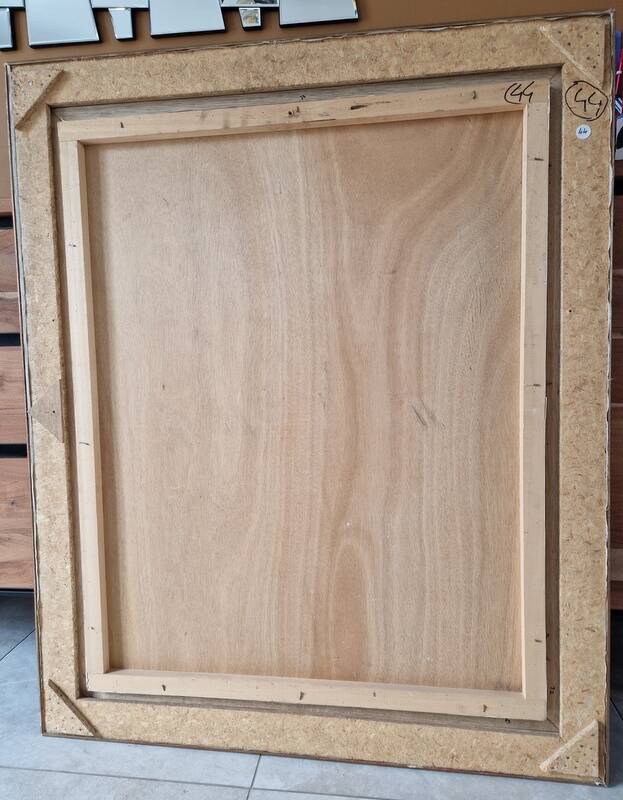 Raymond Rochette (1906-1993), painter of the Creusot factory - Oil on canvas mounted on panel