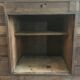 Wooden workshop counter