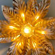 Vintage golden wall light