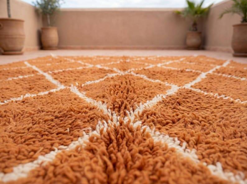 Moroccan wool rug 200cm x 300cm