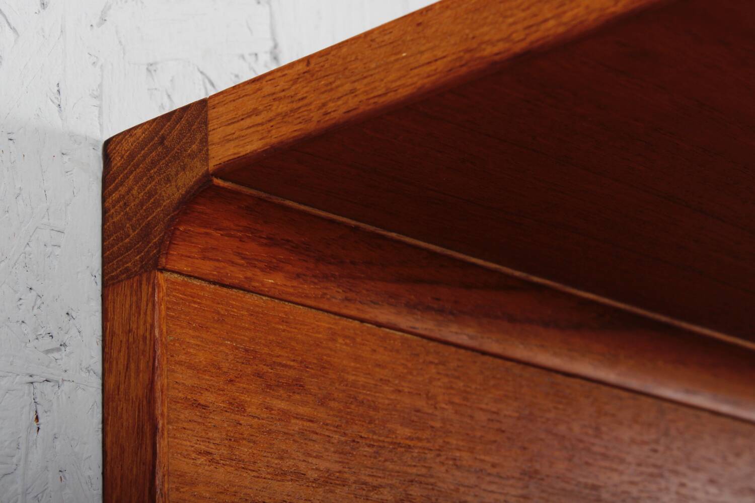 Dänisches Teak Wandregal Pedersen & Hansen 60er 70er Vintage