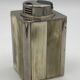 Briquet de table vintage en métal chromé et corne
