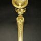 Set of 4 Louis XVI style 1-light wall lights from the 19th century - gilded bronze