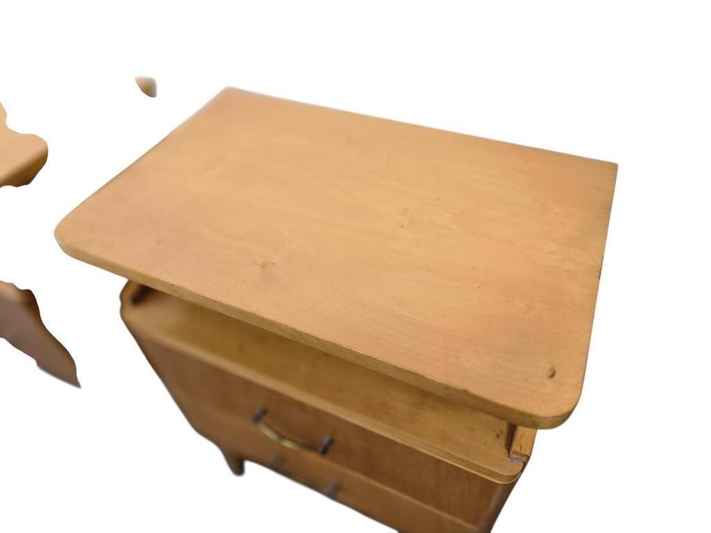 Set of 2 vintage bedside tables / mini cabinets