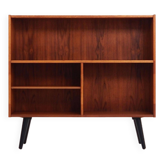 Teak bookcase, Danish design, 1970s, production: Denka