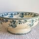 Choisy le Roi Boulenger et Cie Terre de Fer old bowl with floral décor