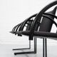Chaises de salle à manger postmodernes Cirkel Metaform années 1980