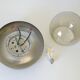 Vintage sconce flush mount mid-century ceiling light space age style 1980's