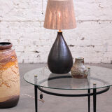 Round coffee table from the 1950s