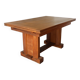 Table de repas moderniste en chêne massif, 1940