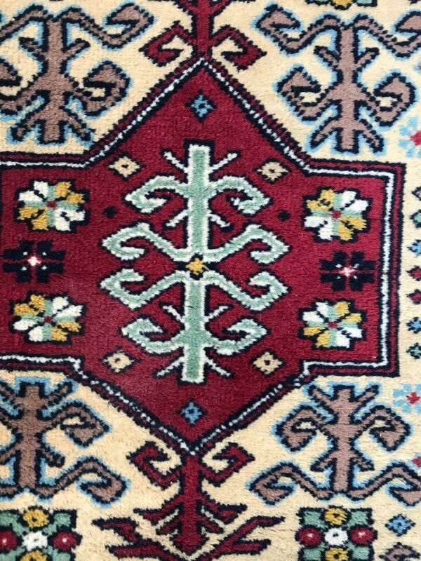 Tapis vintage caucasien chirwan 75x120 cm