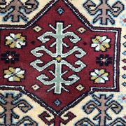 Carpet vintage caucasian chirwan done hand 75 x 120 cm