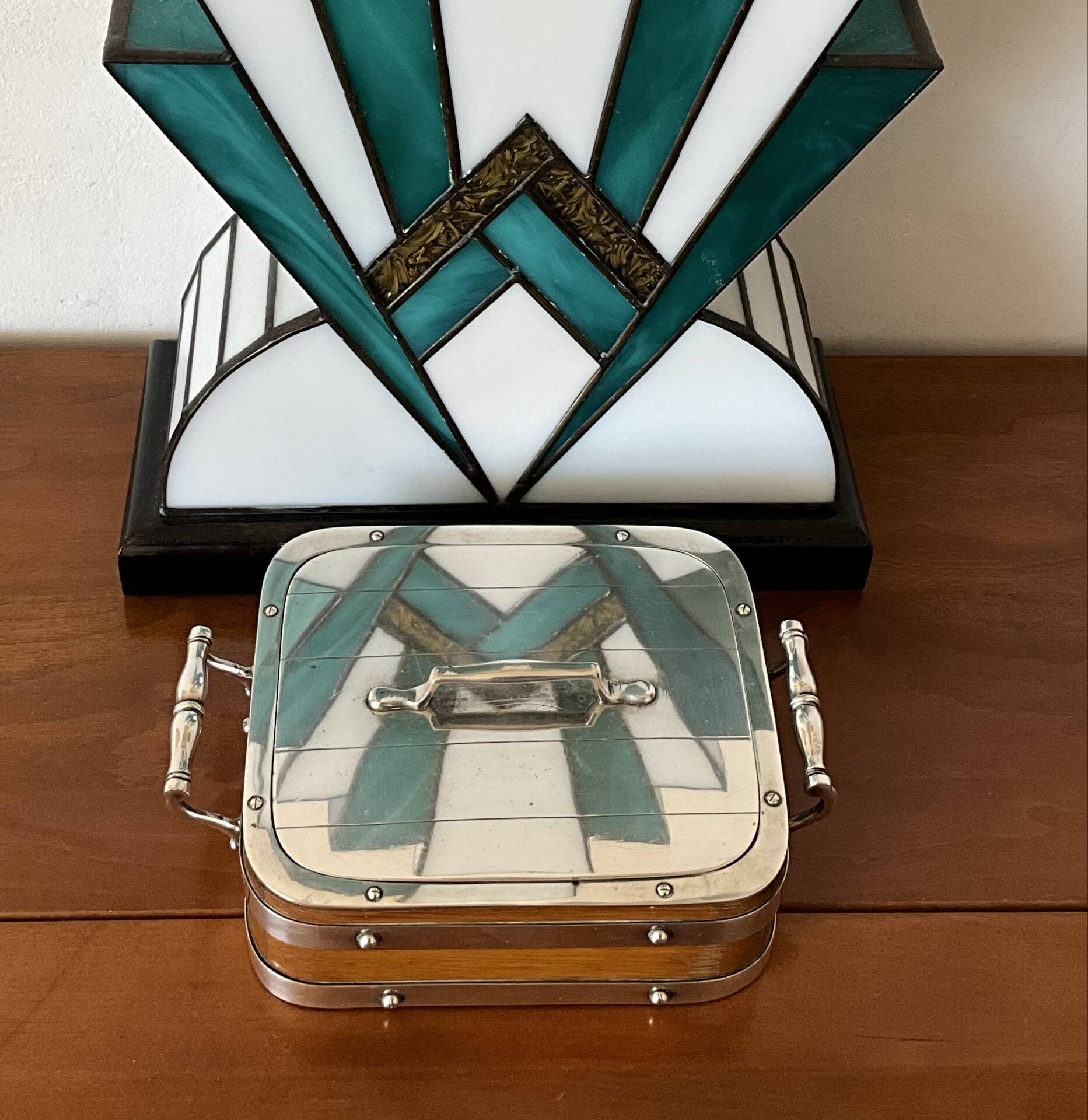 Victorian butter dish