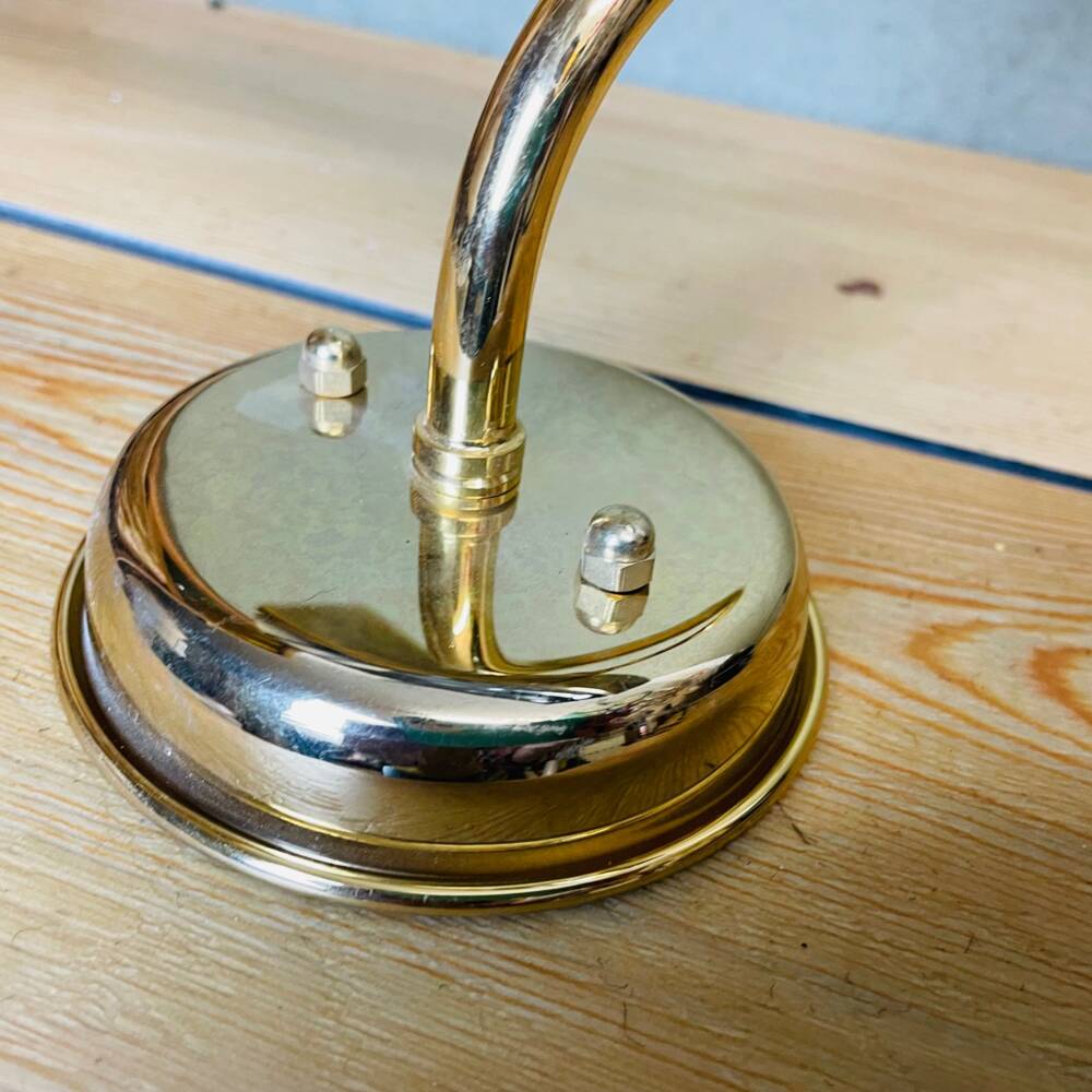 Industrial brass adjustable  wall picture light