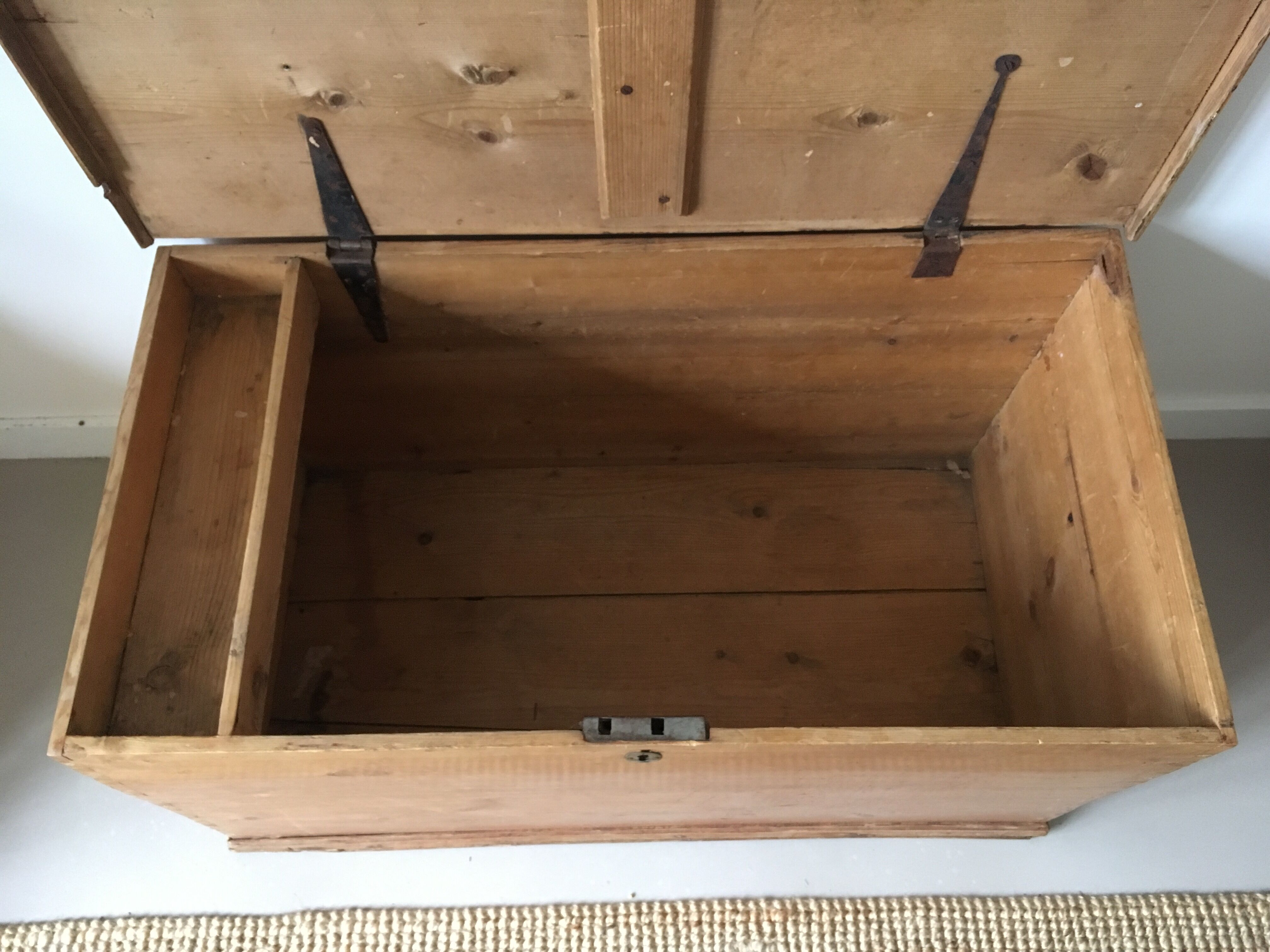 Old pine box